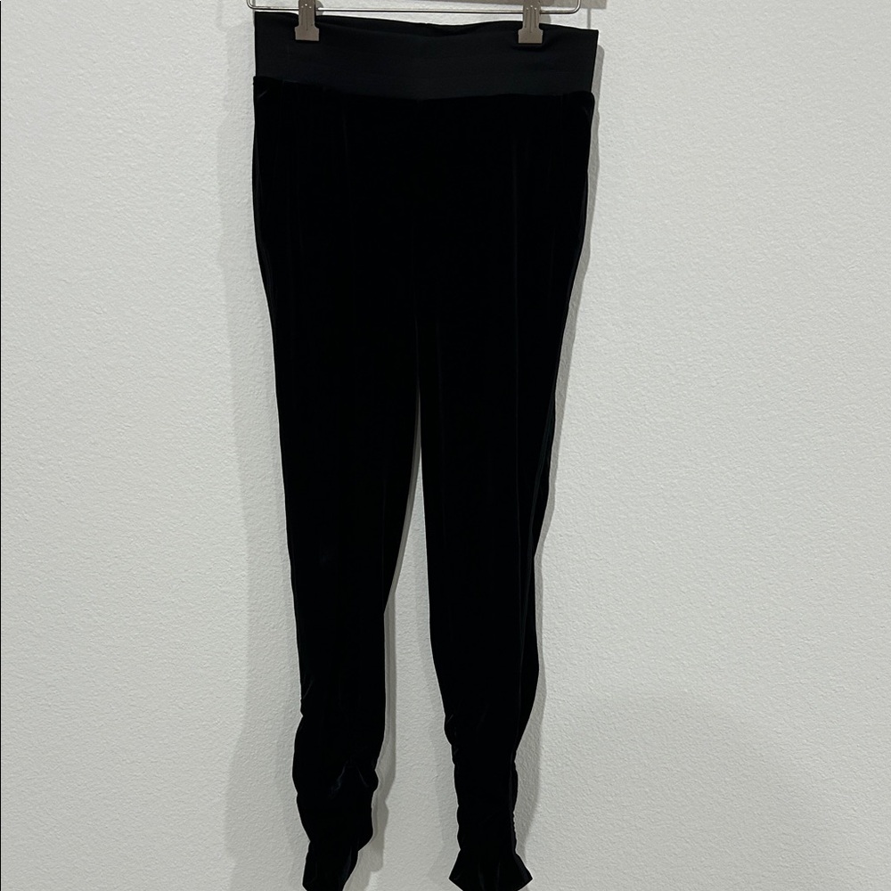 Juicy Couture Black Velour Sweatpants